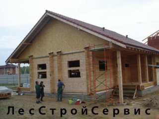 Дом из бруса своими руками