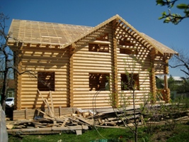 Строительство деревянных домов.
